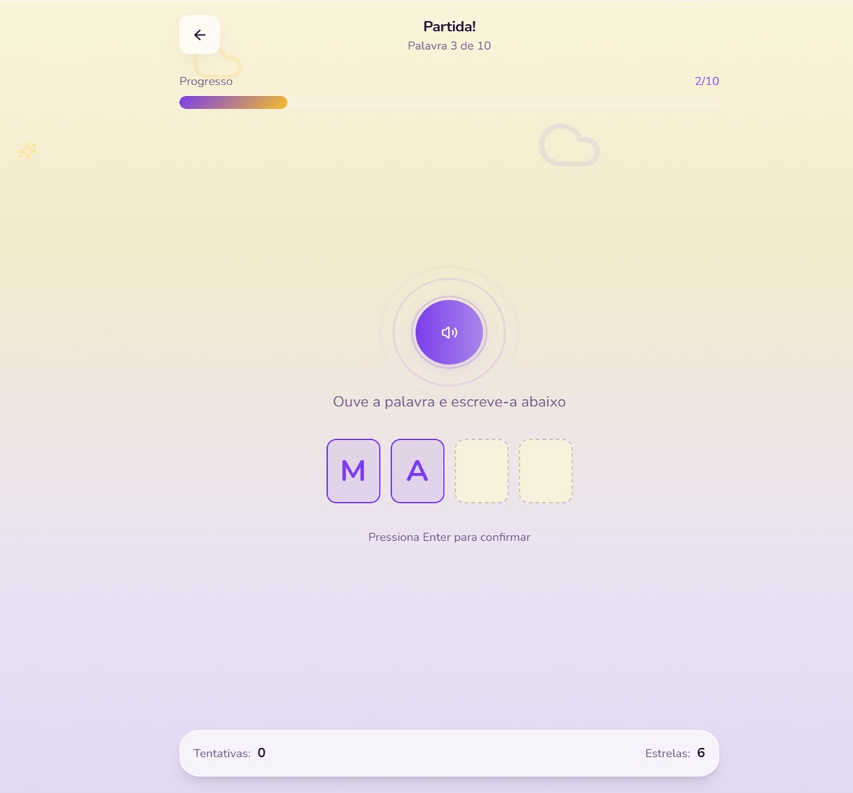 Ditado Mágico — Dislex.fun